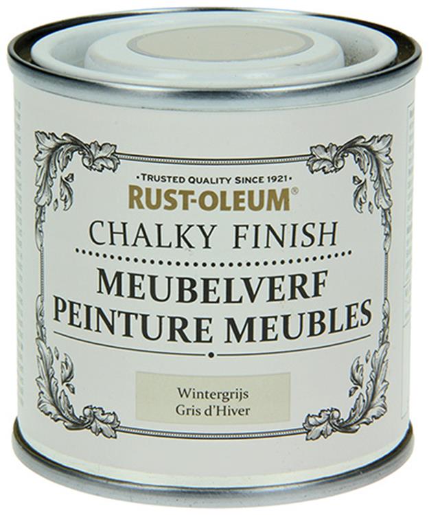 Rust-oleum 1050971 - meubelverf wintergrijs 125 ml | 1 stuks