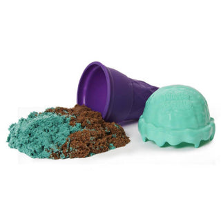 Spinmaster kinetic sand ice cream container scented sand assorti