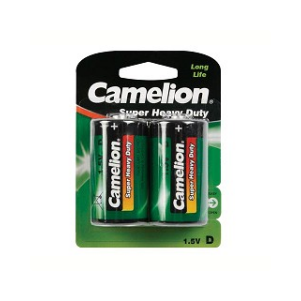 Camelion 1.5vd r20p mono um1 batterijen per 2