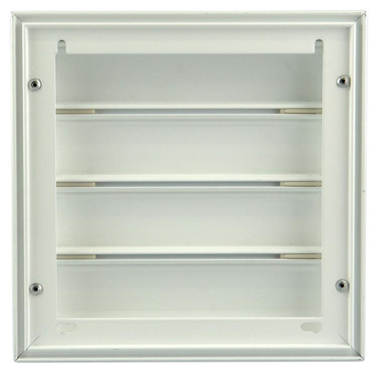 Renson 1006251 - dampkaprooster opbouw 433 alu ral 9010 173x173mm | 2 stuks