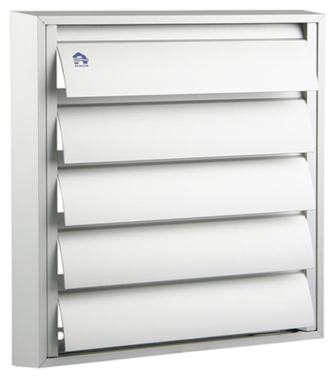 Renson 1006253 - dampkaprooster opbouw 433 alu f1 210x210mm | 2 stuks