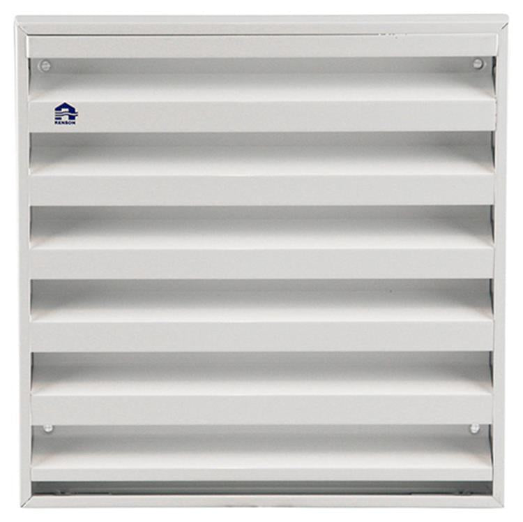 Renson 1006236 - muurrooster opbouw 431 alu ral 9010 225x225mm | 2 stuks