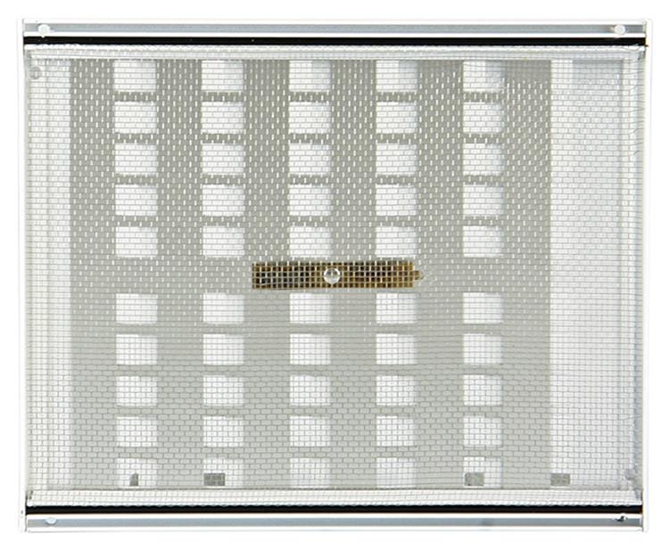 Renson 1006222 - regelbare rooster opb. 4032 alu ral 9010 240x200mm | 2 stuks