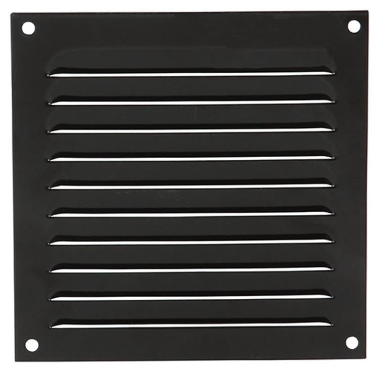 Renson 1015064 - schoepenrooster plat alu bruin150x150mm | 10 stuks