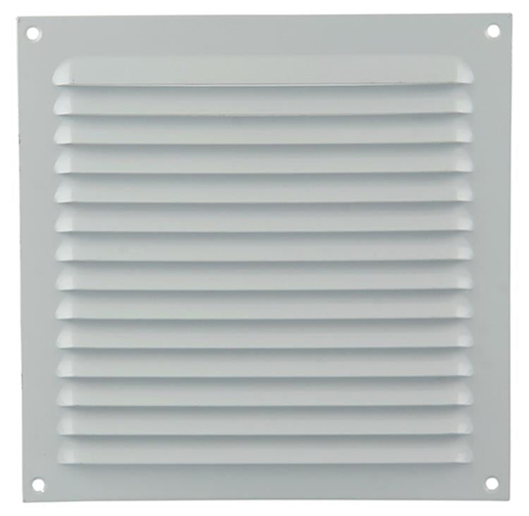 Renson 1015069 - schoepenrooster plat alu wit 200x200mm | 10 stuks