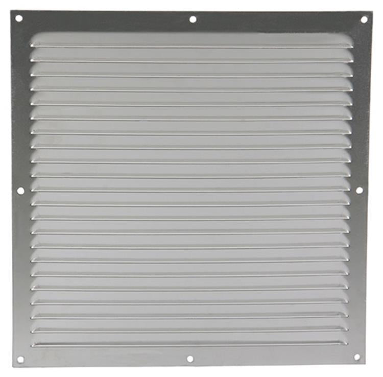 Renson 1015074 - schoepenrooster plat alu f1 300x300mm | 10 stuks