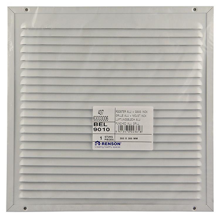 Renson 1008583 - schoep.r. 437 wit 300x300mm | 5 stuks