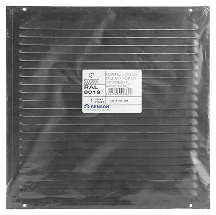 Renson 1008584 - schoep.r. 437 bruin 300x300mm | 5 stuks