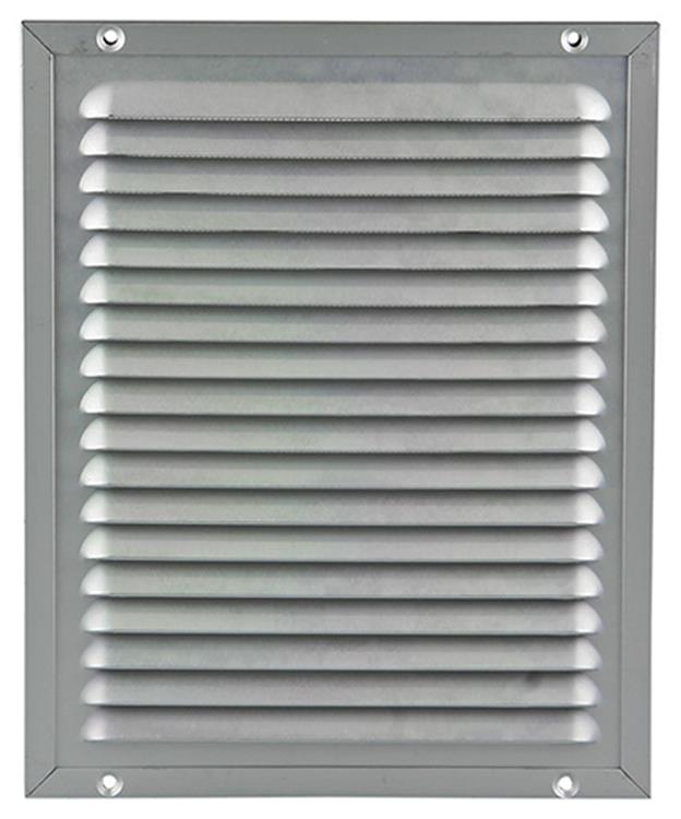 Renson 1006350 - schoepenrooster + kader + mug.opbouw 437 f1 200x250mm | 2 stuks