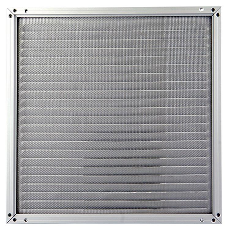 Renson 1006353 - schoepenrooster + kader + mug.opbouw 437 f1 300x300mm | 2 stuks