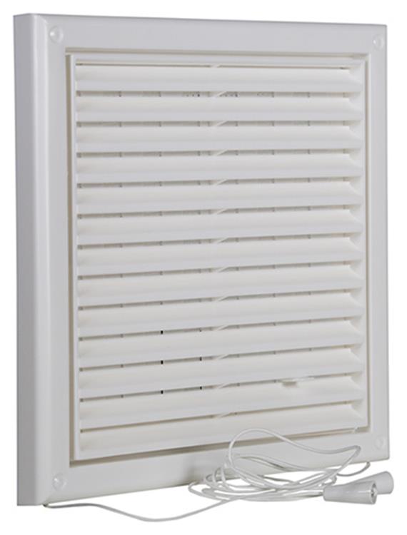 Renson 1006741 - rooster pvc 732 wit 187x187mm | 1 stuks