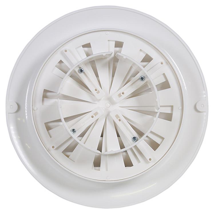 Renson 1006743 - rooster rond pvc735 wit 100-150mm | 1 stuks
