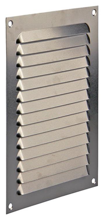 Renson 1006302 - schoepenrooster vlak alu f1 150x200mm | 10 stuks
