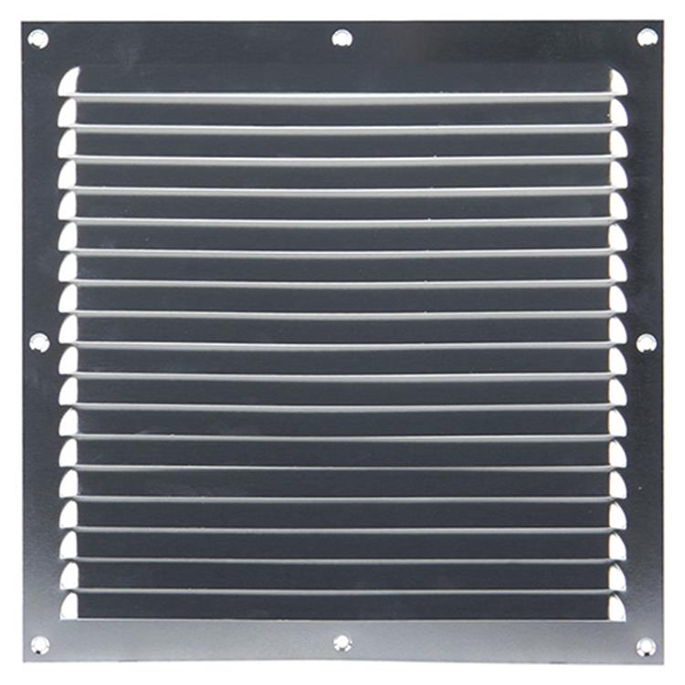Renson 1006308 - schoepenrooster vlak alu f1 250x250mm | 10 stuks