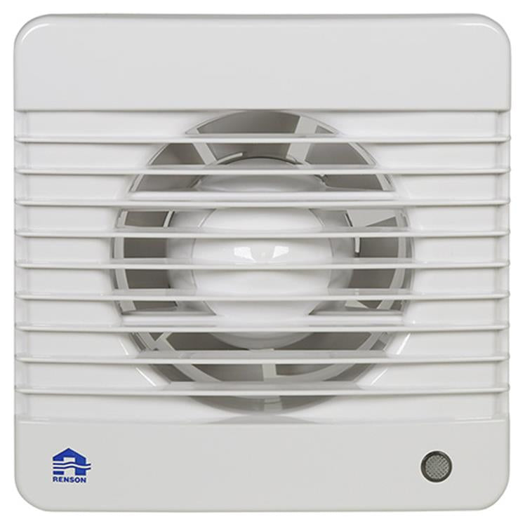Renson 1006445 - mechanische ventilator met timer 7201t wit ø 100 | 2 stuks