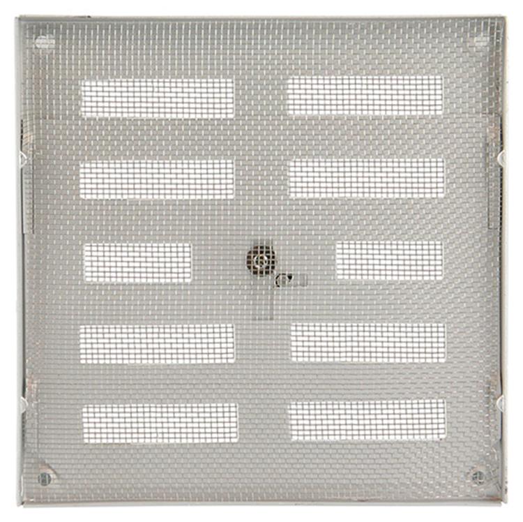 Renson 1006324 - regelbare rooster opb. 4037 alu f1 155x155mm | 2 stuks