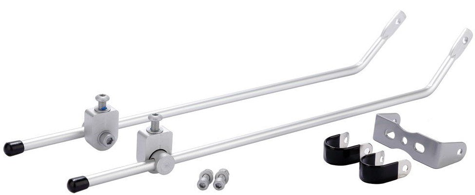 Mirage achterdrager bevestigingmateriaal zilver 2555510