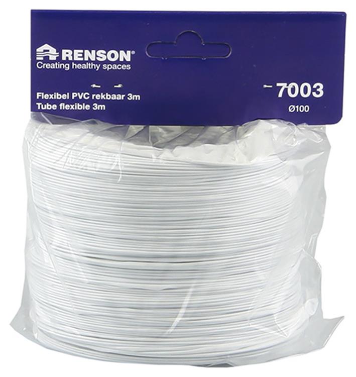 Renson 1006392 - pvc flexibel 7003 wit ø 100 3m | 3 stuks