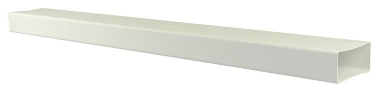 Renson 1006424 - pvc buisstuk 1m 7028 wit 110x55mm | 4 stuks