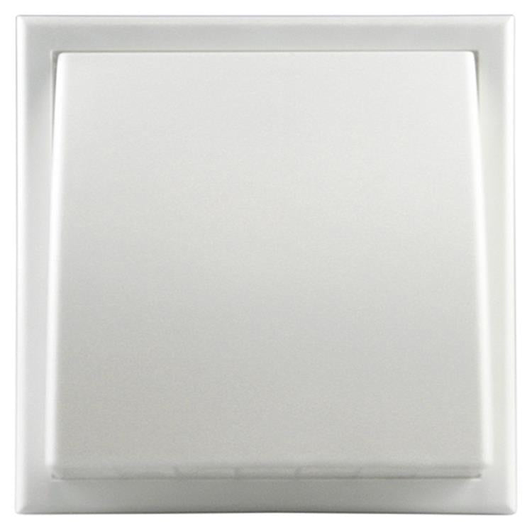Renson 1006383 - dampkaprooster 1 klep 741 dia pvc ral 9010 ø100-130 | 2 stuks