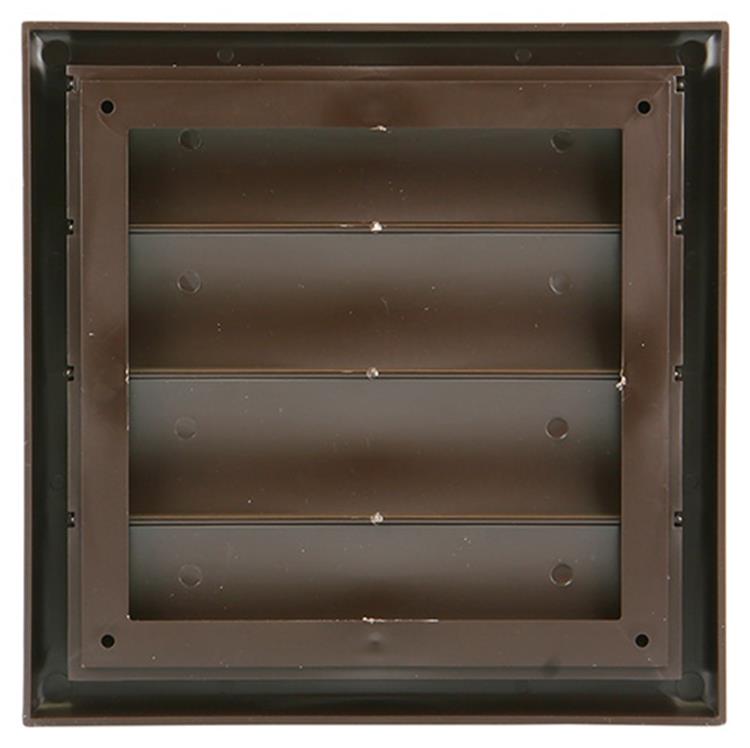 Renson 1006375 - dampkaprooster opbouw 733 pvc ral 8019 187x187mm | 2 stuks