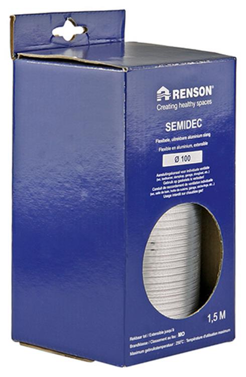 Renson 1006196 - alu flexibel dia 100 1500 mm | 2 stuks
