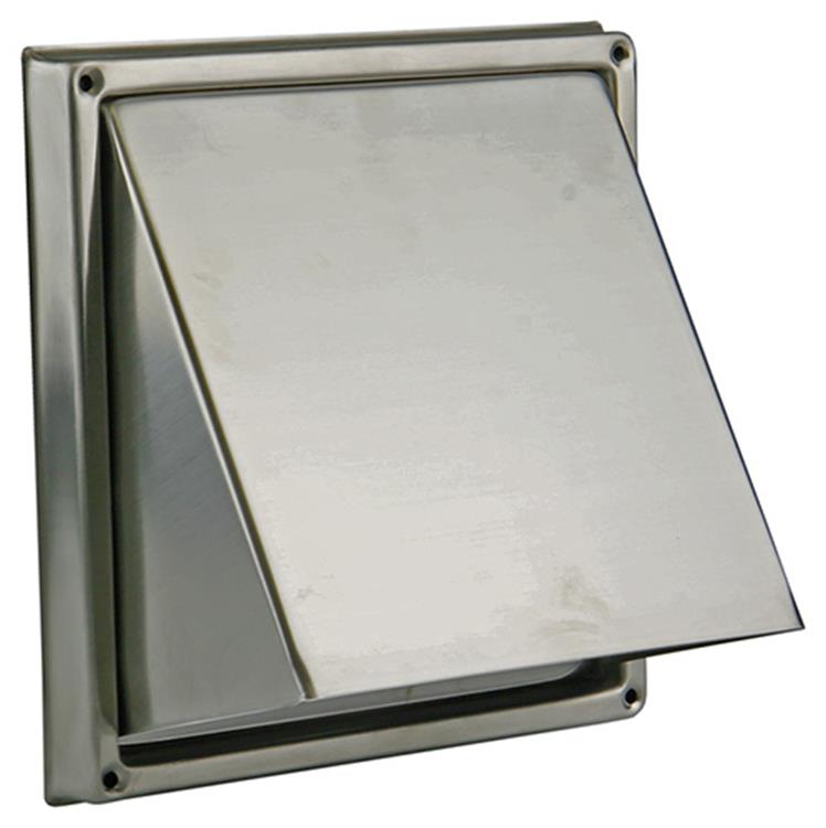 Renson 1006332 - dampkaprooster 641 inox ø 100 | 2 stuks