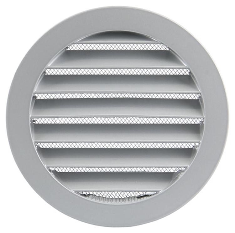 Renson 1006261 - ronde rooster inbouw 434 r alural 9006 ø 125 | 10 stuks