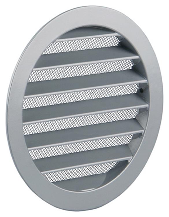 Renson 1006264 - ronde rooster inbouw 434 r alural 9006 ø 150 | 10 stuks