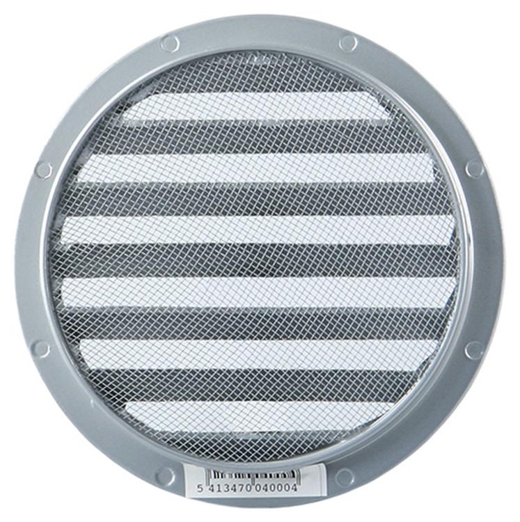 Renson 1006264 - ronde rooster inbouw 434 r alural 9006 ø 150 | 10 stuks