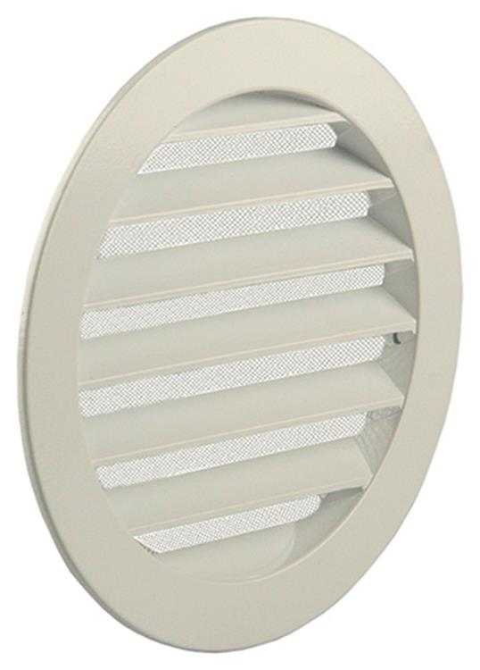 Renson 1006265 - ronde rooster inbouw 434 r alural 9010 ø 150 | 10 stuks