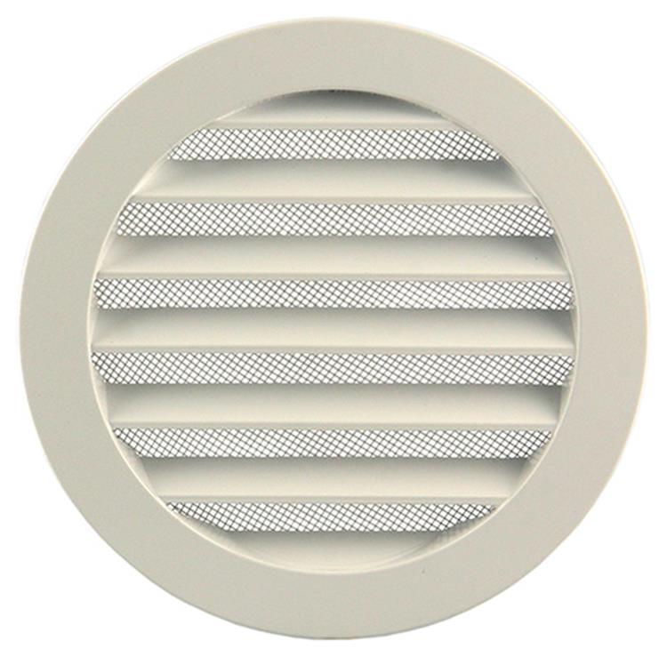 Renson 1006265 - ronde rooster inbouw 434 r alural 9010 ø 150 | 10 stuks