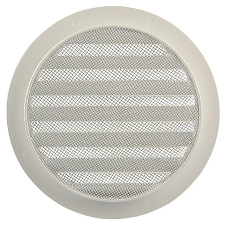Renson 1006265 - ronde rooster inbouw 434 r alural 9010 ø 150 | 10 stuks