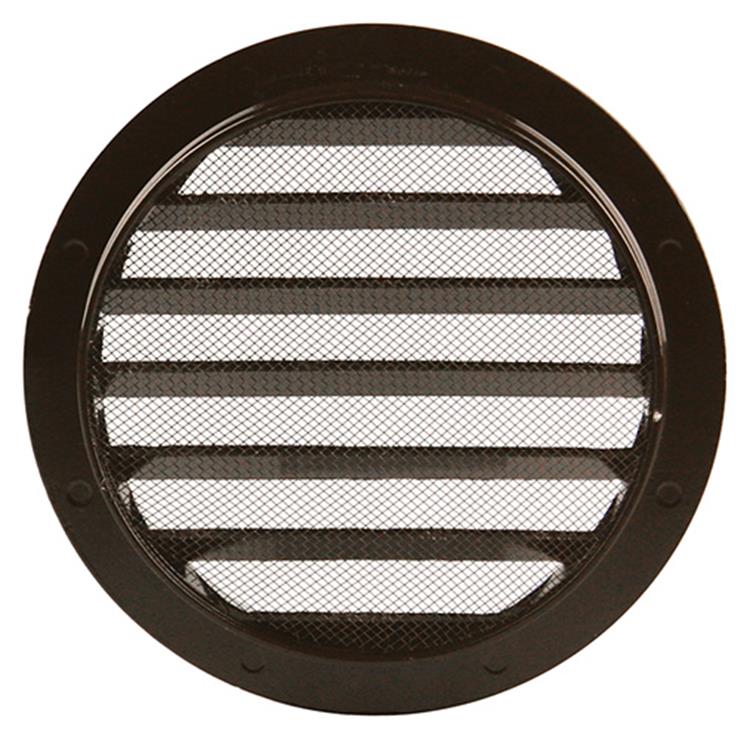 Renson 1006266 - ronde rooster inbouw 434 r alural 8019 ø 150 | 10 stuks