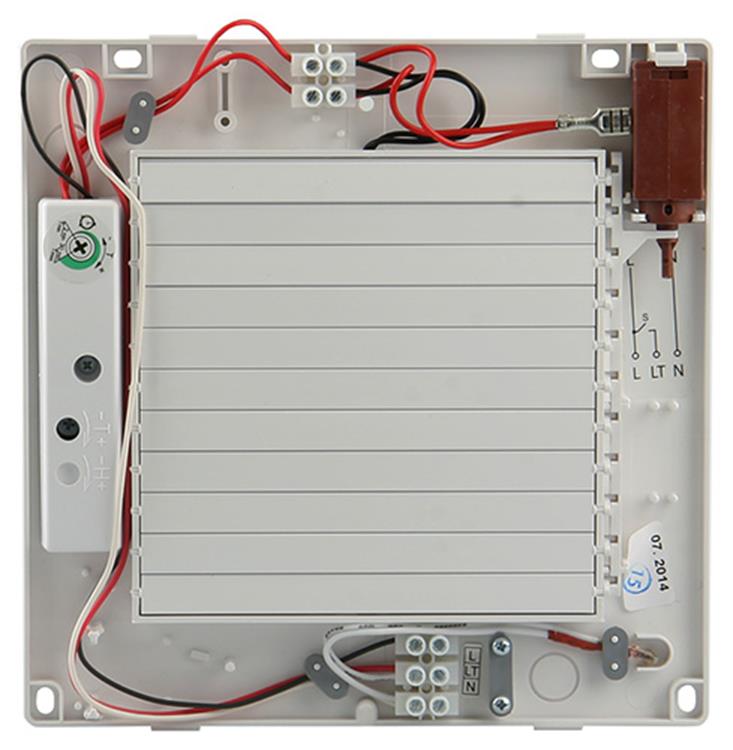 Renson 1006451 - afsluitbare ventilator met timer 7221t wit ø 100 | 2 stuks