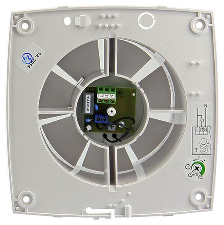 Renson 1006474 - greenwave ventilator met timer9201t wit ø 100 | 1 stuks