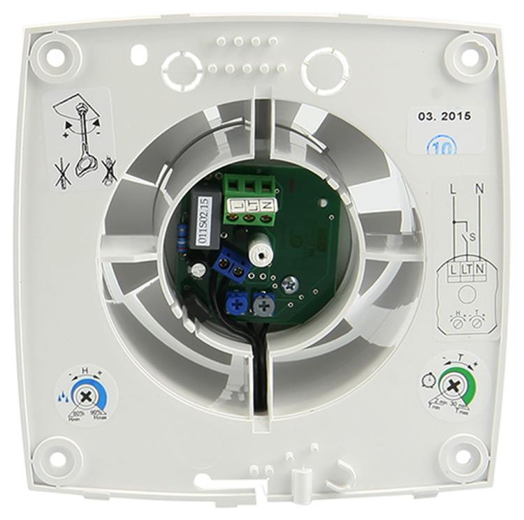 Renson 1006478 - greenwave vent. vochtigheids sensor 9402h ø 125 wit | 1 stuks