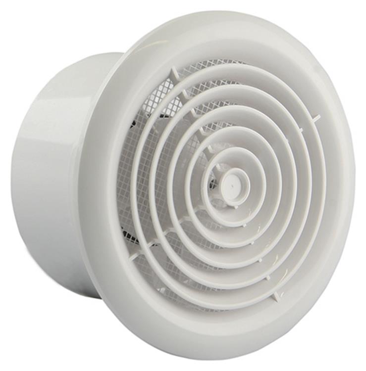 Renson 1006440 - mechanische ventilator rond st. 7132 r wit ø 125 | 2 stuks