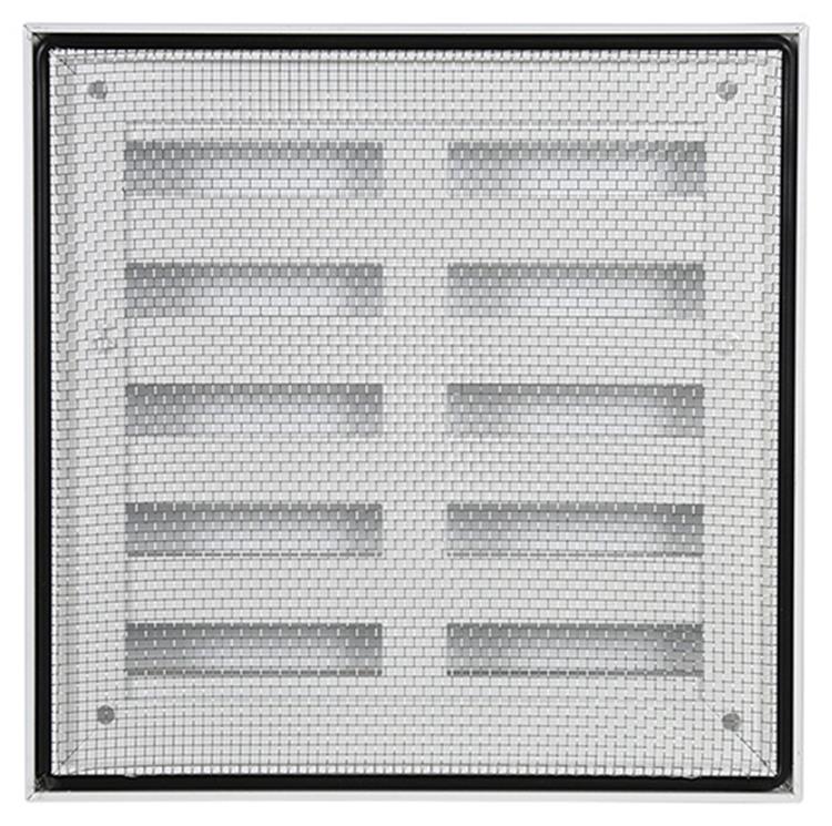 Renson 1013926 - opbouw muurrooster alu wit 431 165x165mm | 2 stuks