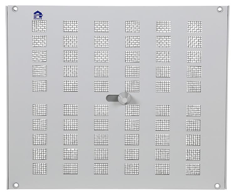 Renson 1006629 - roos.4032 2 ral 9010 240x200mm | 2 stuks