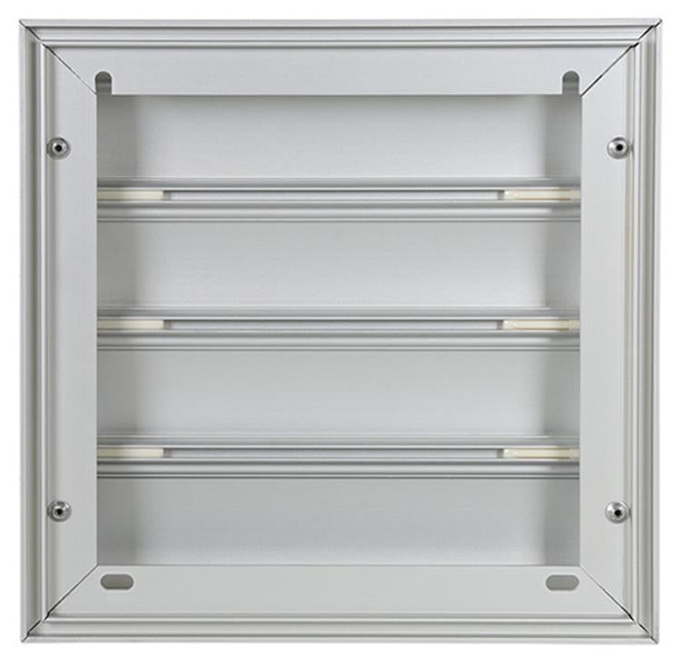 Renson 1013526 - lamellenrooster alu natuur 433 173x173mm | 2 stuks