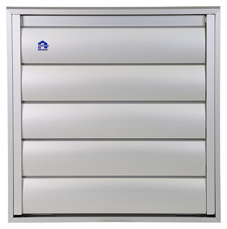 Renson 1013924 - lamellenrooster alu natuur 433 210x210mm | 2 stuks