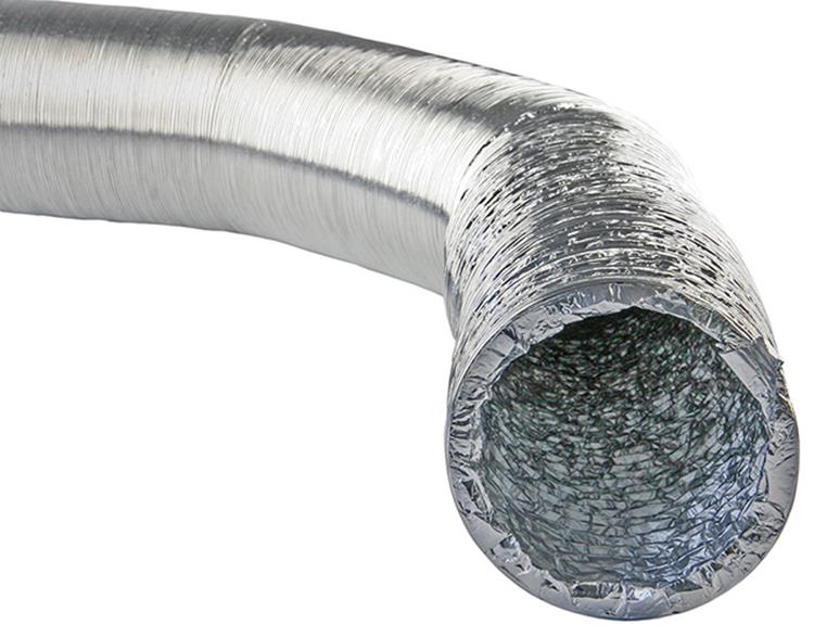 Renson 1048753 - zacht flexibel aluminium luchtkanaal aludec 245 dia 125 | 2 stuks