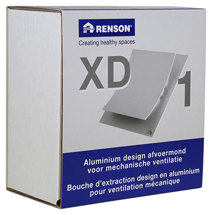 Renson 1006756 - rooster xd1 mat 9006 152x152mm | 1 stuks