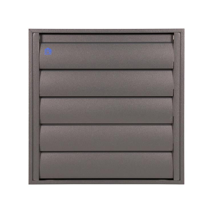 Renson 1062418 - vrac opbouw dampkaprooster alu433 (210x210) structuur 7016 | 2 stuks