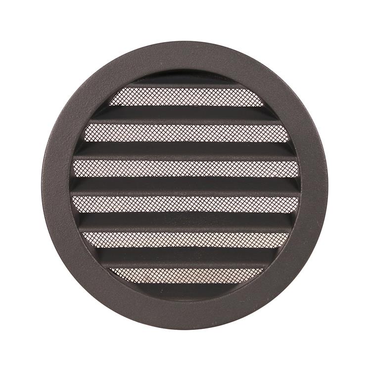 Renson 1062421 - inbouw ronde rooster alu 434r (dia 150) structuur 7016 | 10 stuks