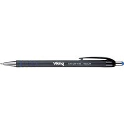 Balpen viking soft grip rt-m blauw