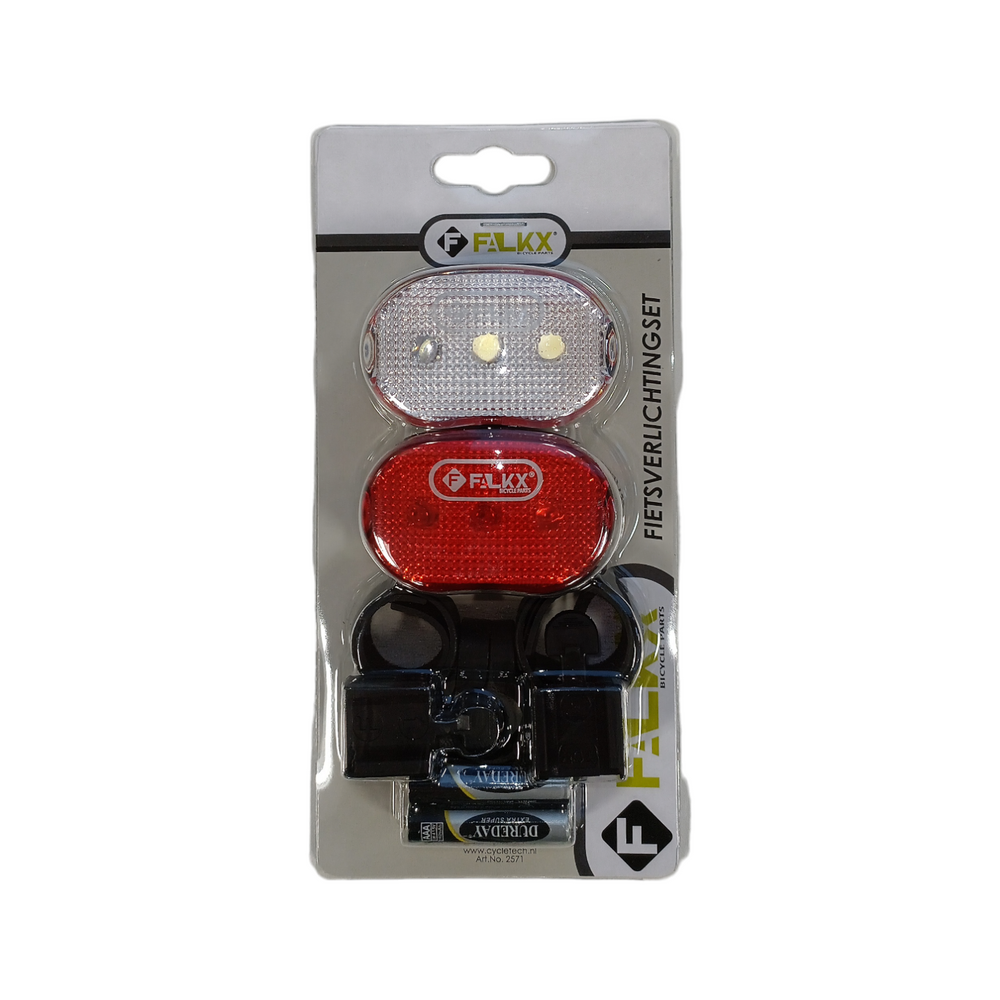 FALKX LED verlichtingsset MTB, Falkx (hangverpakking).