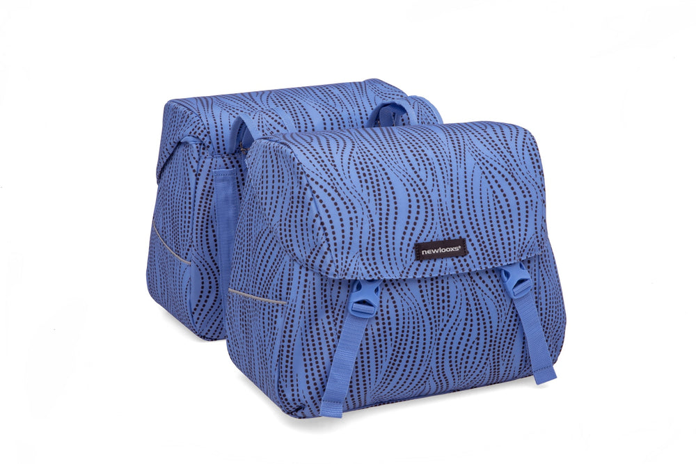 New Looxs Joli Double Pannier Bag - Alma | Blue | 37L