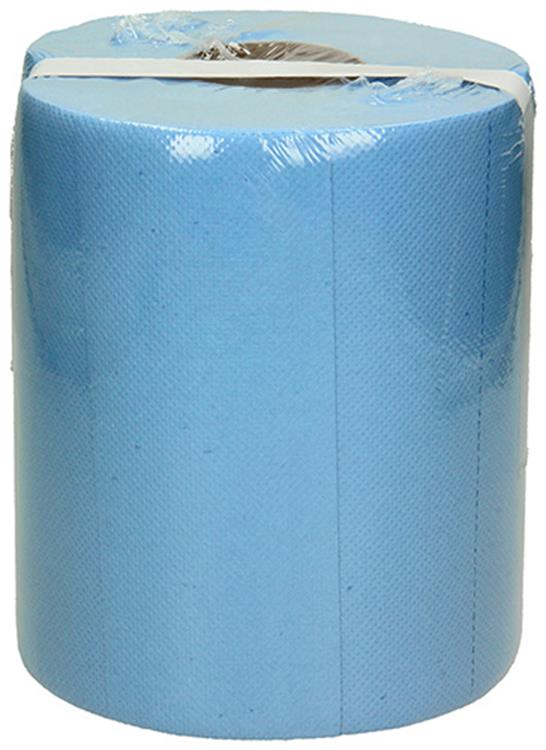 Ecoline 1056854 - single pack rol blauw 2-laags 65m x 20cm - 346 vel | 4 stuks